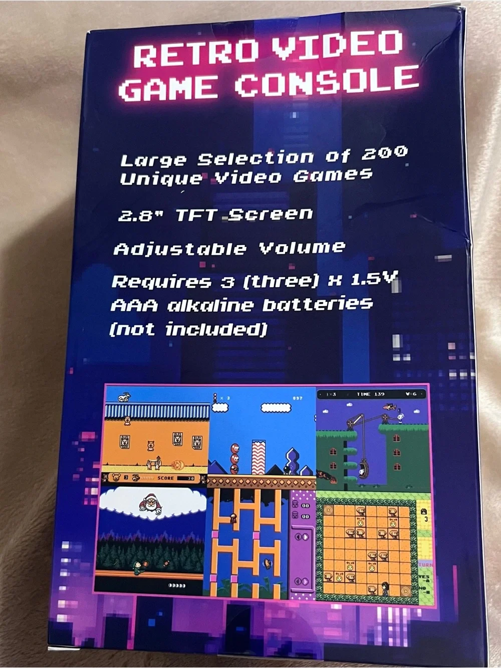 Retro Video Game Console w/ 200 games